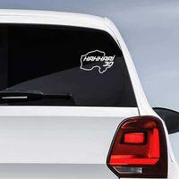 Hakkari İli 30 Plaka Kodu Memleket Yarış Pisti Sticker - Oto Araba Etiket, Aksesuar, Tuning Beyaz