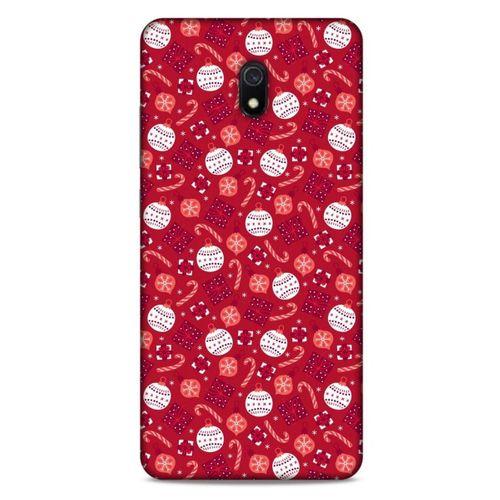 Yılbaşı Süsleri 48 Xiaomi Redmi 8A Kılıf Silikon Kapak