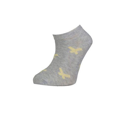 Bibaby Bibaby Biorganic Çizgili 2'Li Yaş Patik Çorap 68429 Sarı