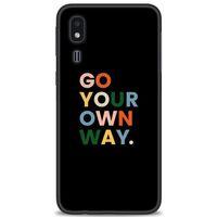 Samsung Galaxy A2 Core Kılıf HD Baskılı Kılıf - Go Your + Tam Ekran Koruyucu