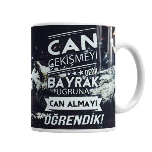 Ayyıldız Can Çekişmeyi Değil Bayrak Kupa Bardak
