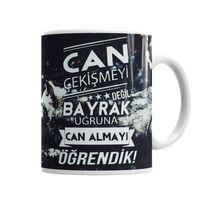 Ayyıldız Can Çekişmeyi Değil Bayrak Kupa Bardak