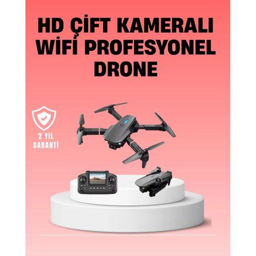 Wifi Fpv Canlı Görüntü Aktarımlı Katlanabilir Drone