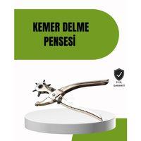 Deride Kemer Çanta Ayakkabı Delme Pensesi 6 Uçlu Döner Başlıklı Tamir Aleti