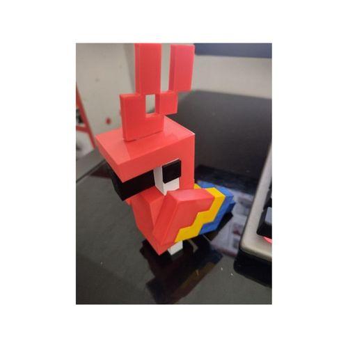 - Parrot Minecraft V2 3D Baskı (Bu ürün Sadece Plastik parçadır - Almadan Önce Soru Sorabilirsiniz)