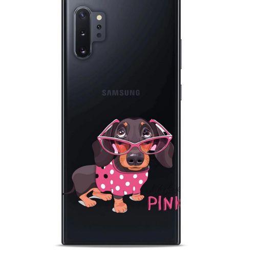 Zoologix (32) Samsung Galaxy Note 10 Plus Şeffaf Kılıf Silikon Desenli