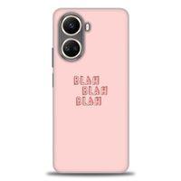 Tecno Camon 19 Pro Kılıf HD Baskılı Kılıf - Blah Blah + Tam Ekran Koruyucu