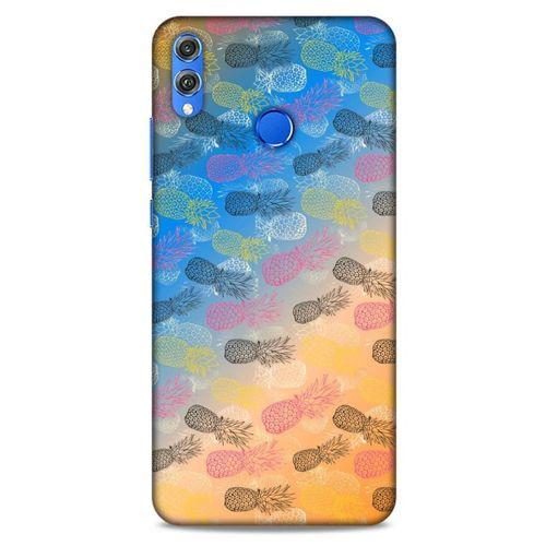 Frutix Ananas 01 Huawei Honor 8x Kılıf Desenli Silikon