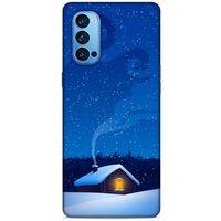 Oppo Reno 4 Pro Kılıf Snowix (21) Koruyucu Kapak Parliement Mavi