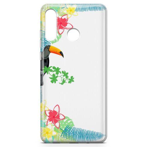 Huawei P30 Lite 2020 Kılıf Tukan Kuşu Arka Kapak Koruma Desenli Full Koruyucu