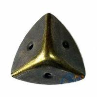 Dekoratif, Kutu, Sandık Köşesi - 45x28 Mm, Büyük, Antik, 100 Adet