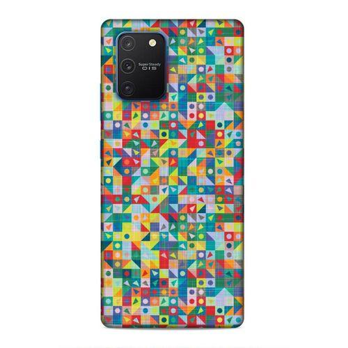 Samsung Galaxy S10 Lite Uyumlu Kılıf Utopia (24) Darbe Emici Kılıf Mozaik