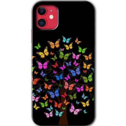 iPhone 11 Kılıf Baskılı Kapak - Cacti Prairies +Tam Ekran Koruyucu
