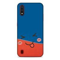 Emojix (43) Samsung Galaxy A01 Kılıf Silikon Kapak Desenli