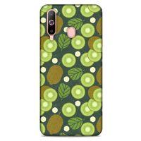 Frutix Kivi 01 Samsung Galaxy A60 Kılıf Desenli Silikon