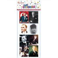 Ticon Atatürk-1 Sticker - 3 adet