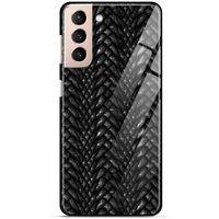 Samsung Galaxy S21 Plus Kılıf Dragons (2) Kabı Ejderha Deri Siyah