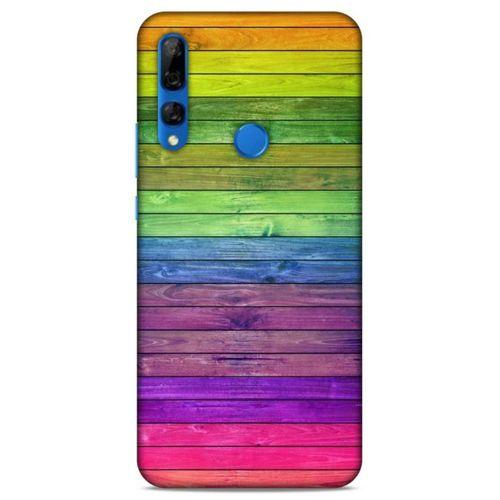 Lopard Huawei Y9 Prime 2019 Uyumlu Kılıf Wood'X (26) Tpu Silikon Kılıf Desenli