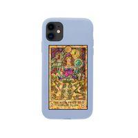 iPhone 11 The High Priestess Premium Lila Lansman Silikonlu Kılıf