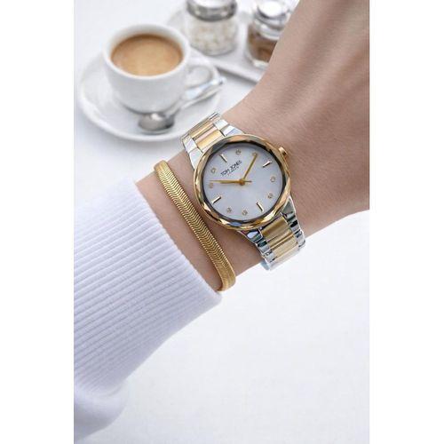 Tom Jones Çelik Kordon 2 Yıl Garantili 3 Atm Suya Dayanıklı Kadın Kol Saati+Bileklik BTJ.10063.3