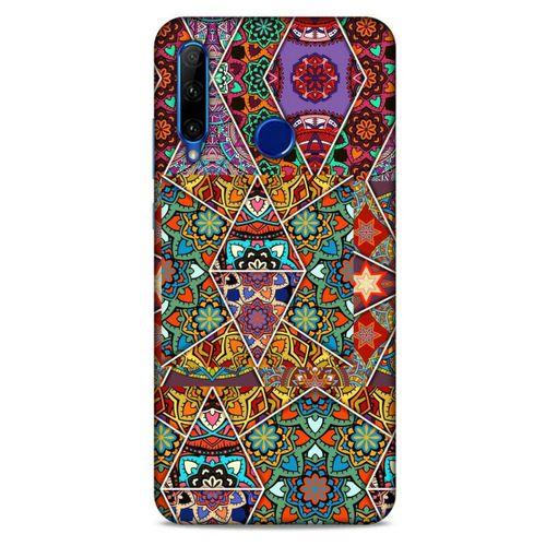 Ethnic Culture (43) Huawei Y6P Kılıf Silikon Kapak Desenli