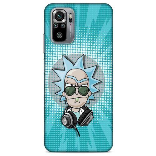 Xiaomi Redmi Note 10S Uyumlu Kılıf Rick And Morty (8) Baskılı Kılıf Original Summer