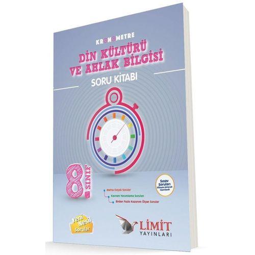 8.Sınıf Kronometre Din Kültürü Ve Ahlak Bilgisi Soru Kitabı Limit Yayınları