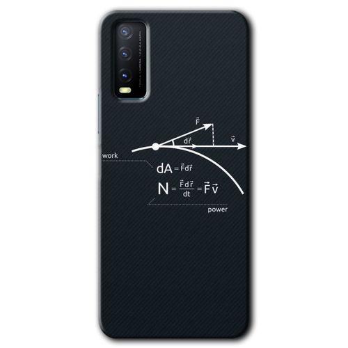 Vivo Y11s HD Baskılı Kılıf + 9D Tam Ekran Koruyucu - Work Formül