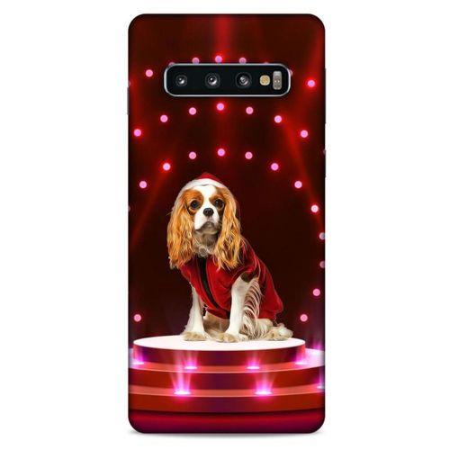 Samsung Galaxy S10 Kılıf Köpek Kıyafetleri (38) Neo Hybrid Kılıf King Charles Yelek