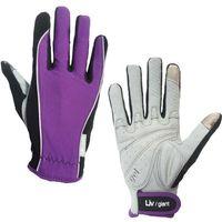 Eldiven Uzun Parmak Kadın Giant Live Mor Small