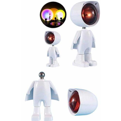 Projeksiyon Güneş Lambası Astronot Gün Batımı Projektör Led Işıklı Yeni Nesil