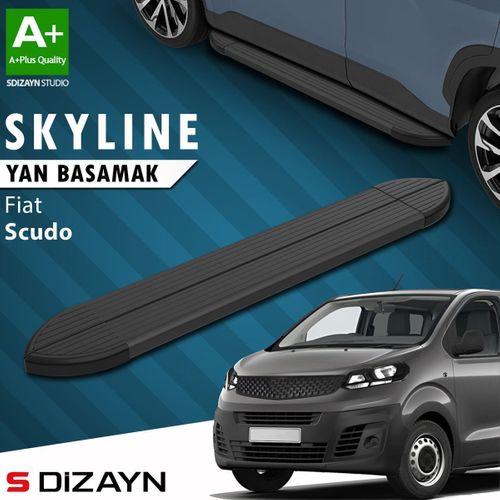 S-Dizayn Fiat Scudo 3 Skyline Siyah Yan Basamak 213 Cm 2020 Üzeri A+ Kalite