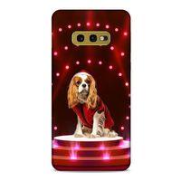 Samsung Galaxy S10e Kılıf Köpek Kıyafetleri (38) Neo Hybrid Kılıf King Charles Yelek