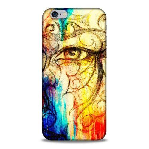 Lopard Apple Iphone 6 Uyumlu Kılıf Manipülasyon ☻ (33) Hybrid Kılıf Baskılı