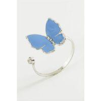 Kelebek Taşlı Mineli Yüzük