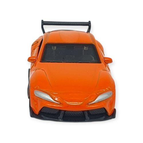 Çek Bırak Metal Küçük Arabalar 8 cm - 6411A-14 - Turuncu