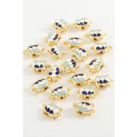 Kaplumbağa Mineli Bileklik ve Kolye Ucu Aparatı 1 Adet