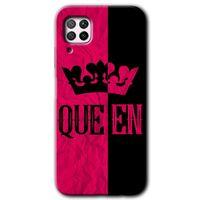 Huawei P40 Lite Kılıf Baskılı Kapak - Queen +Tam Ekran Koruyucu