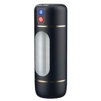 USB Şarjlı 10 Mod Titreşimli Sesli Akıllı Mastürbatör Siyah