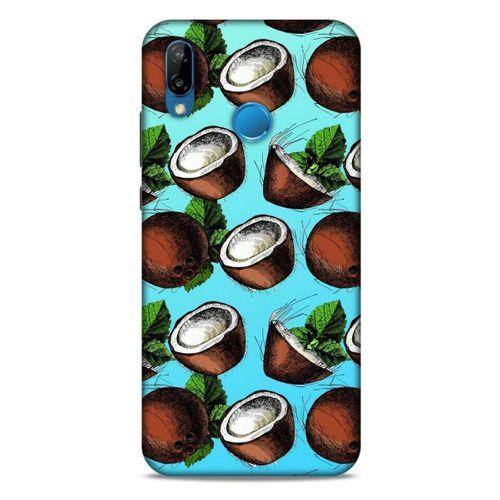 Frutix Hindistan Cevizi 02 Huawei P20 Lite Kılıf Desenli Silikon