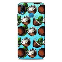 Frutix Hindistan Cevizi 02 Huawei P20 Lite Kılıf Desenli Silikon