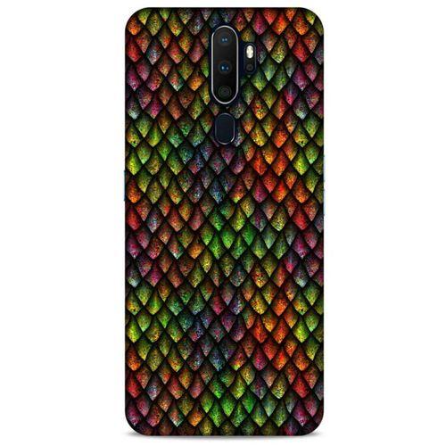 Oppo A9 2020 Kılıf Dragons (6) Silikon Kılıf Ejderha Skin Çok Renkli