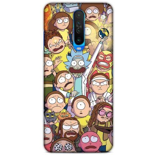 Xiaomi Poco X2 Uyumlu Kılıf Rick And Morty (34) Slim Armor Kılıf Manager Morty