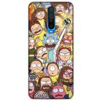 Xiaomi Poco X2 Uyumlu Kılıf Rick And Morty (34) Slim Armor Kılıf Manager Morty