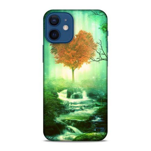 Lopard Apple iPhone 12 Mini Uyumlu Kılıf Manipülasyon ☻ (45) Liquid Air Kılıf Baskılı