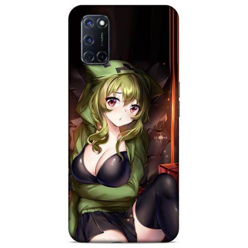 Lopard Oppo A52 Uyumlu Kılıf PiXel (34) Slim Armor Kılıf TNT Anime