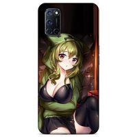 Lopard Oppo A52 Uyumlu Kılıf PiXel (34) Slim Armor Kılıf TNT Anime