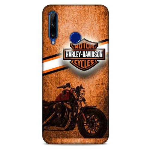 Huawei Honor 20 Lite Uyumlu Kılıf Motorsiklet (20) Koruyucu Kılıf İskelet