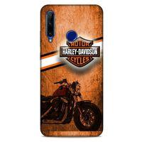 Huawei Honor 20 Lite Uyumlu Kılıf Motorsiklet (20) Koruyucu Kılıf İskelet
