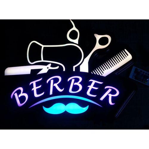 Berber Led Neon Tabela KUMANDALI 16 RENK 54x40cm